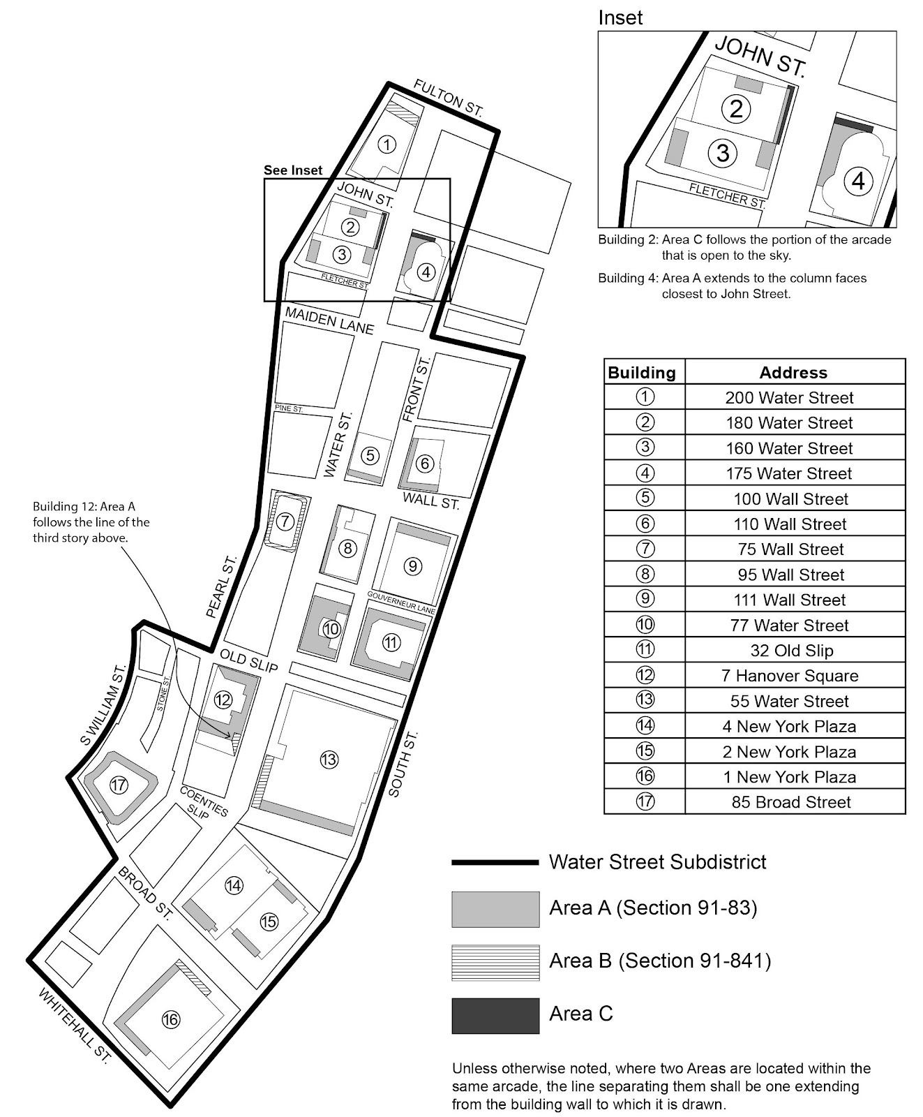 Zoning Resolutions Chapter 1: Special Lower Manhattan District Appendix A.8